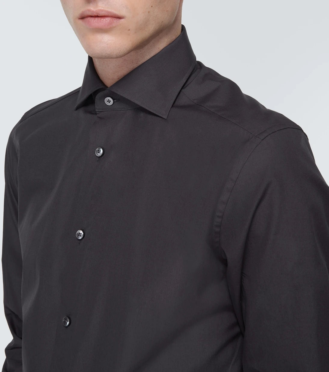 Zegna - قميص قطني