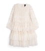 Ivory Embroidered Blossom Lace Dress (3-12 Years)