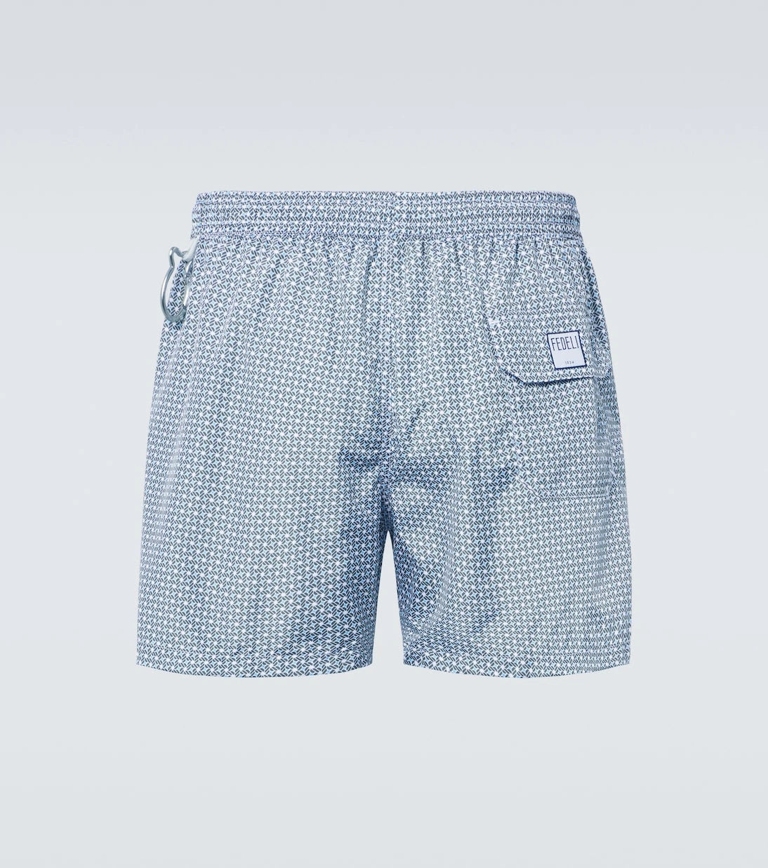 Fedeli - Madeira printed swim trunks