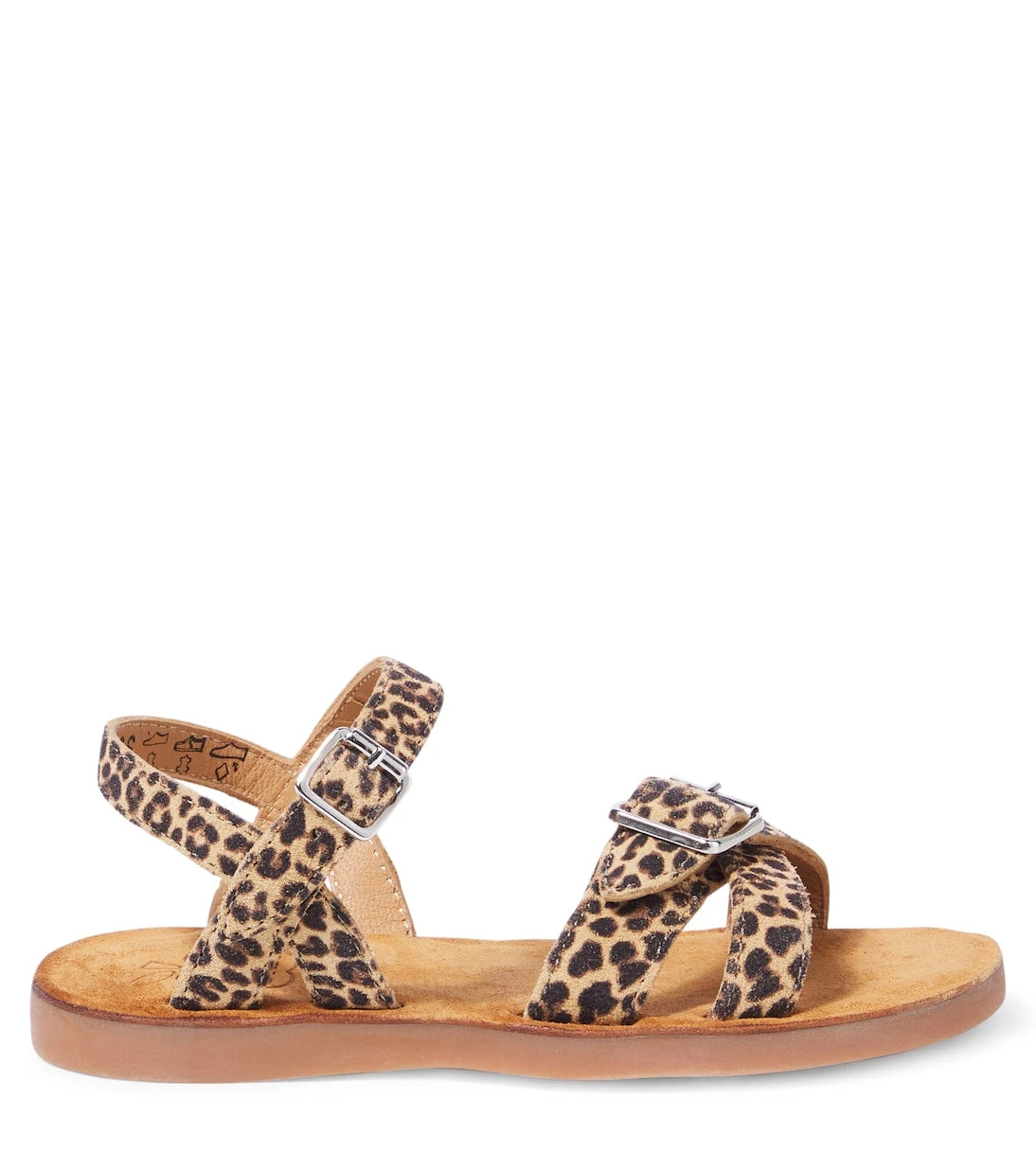 Pom d'Api - Plage-Air Crossy leather sandals