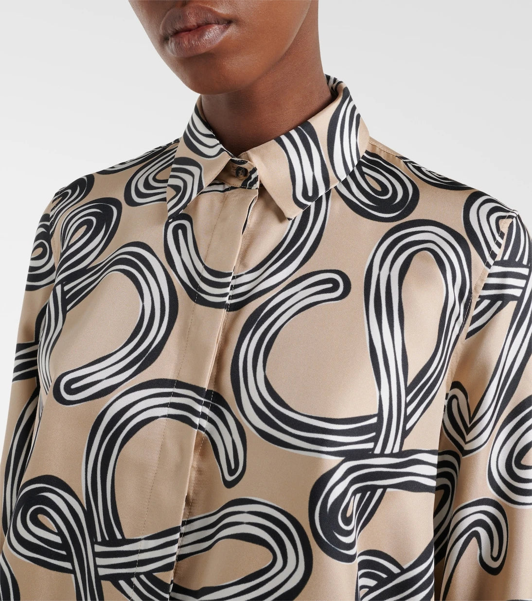 Loewe - Paula's Ibiza Anagram silk shirt