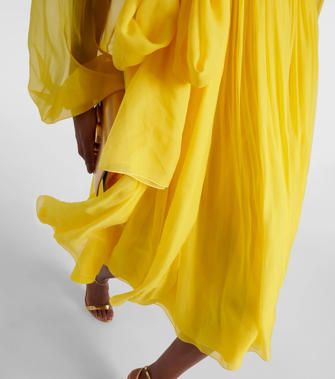 Dolce&Gabbana - Silk chiffon midi dress