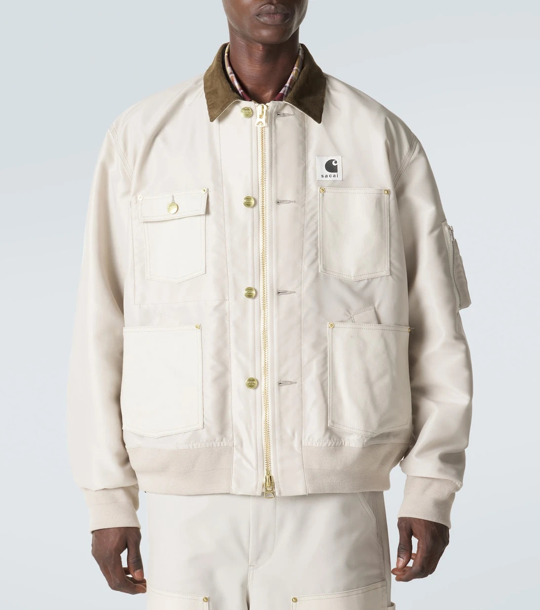 Sacai - x Carhartt WIP twill blouson jacket