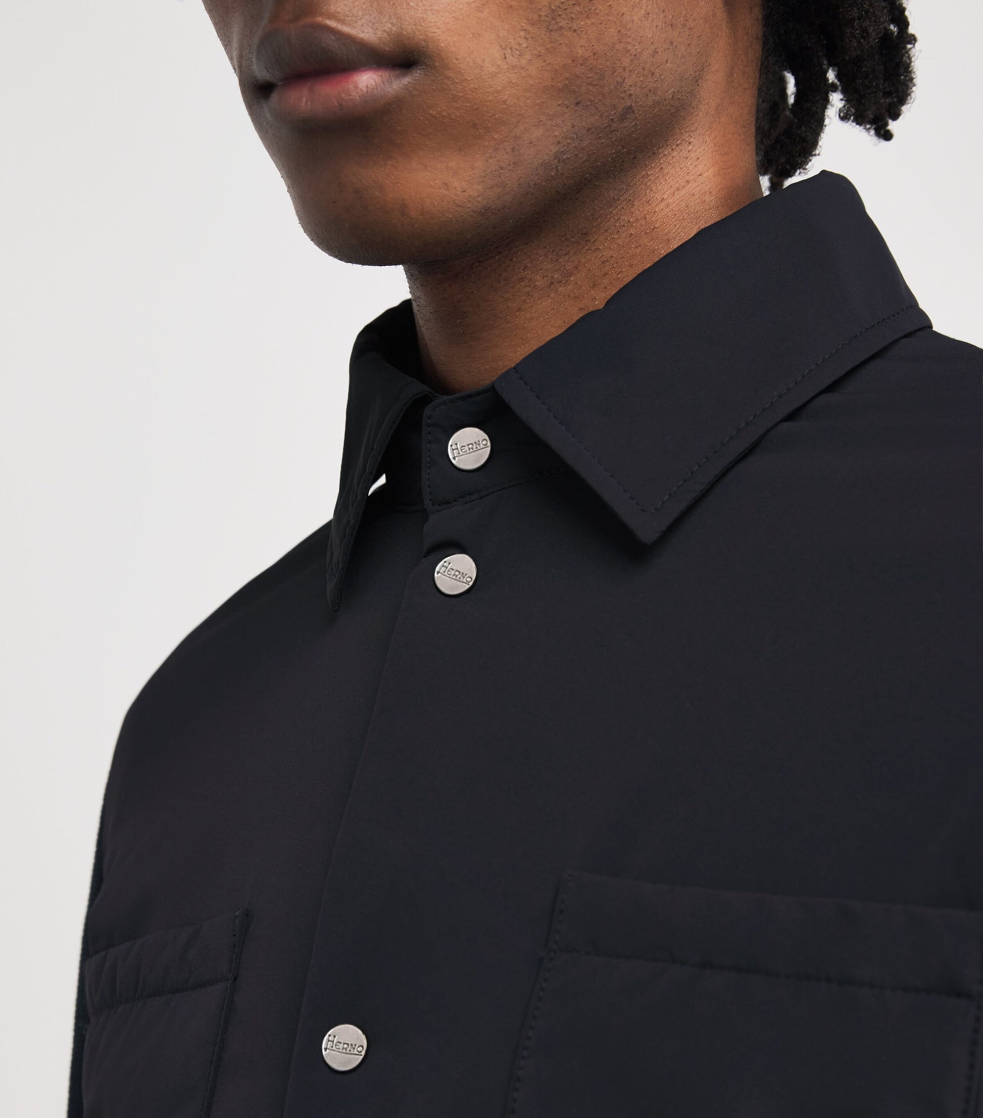 Blue Hybrid Overshirt