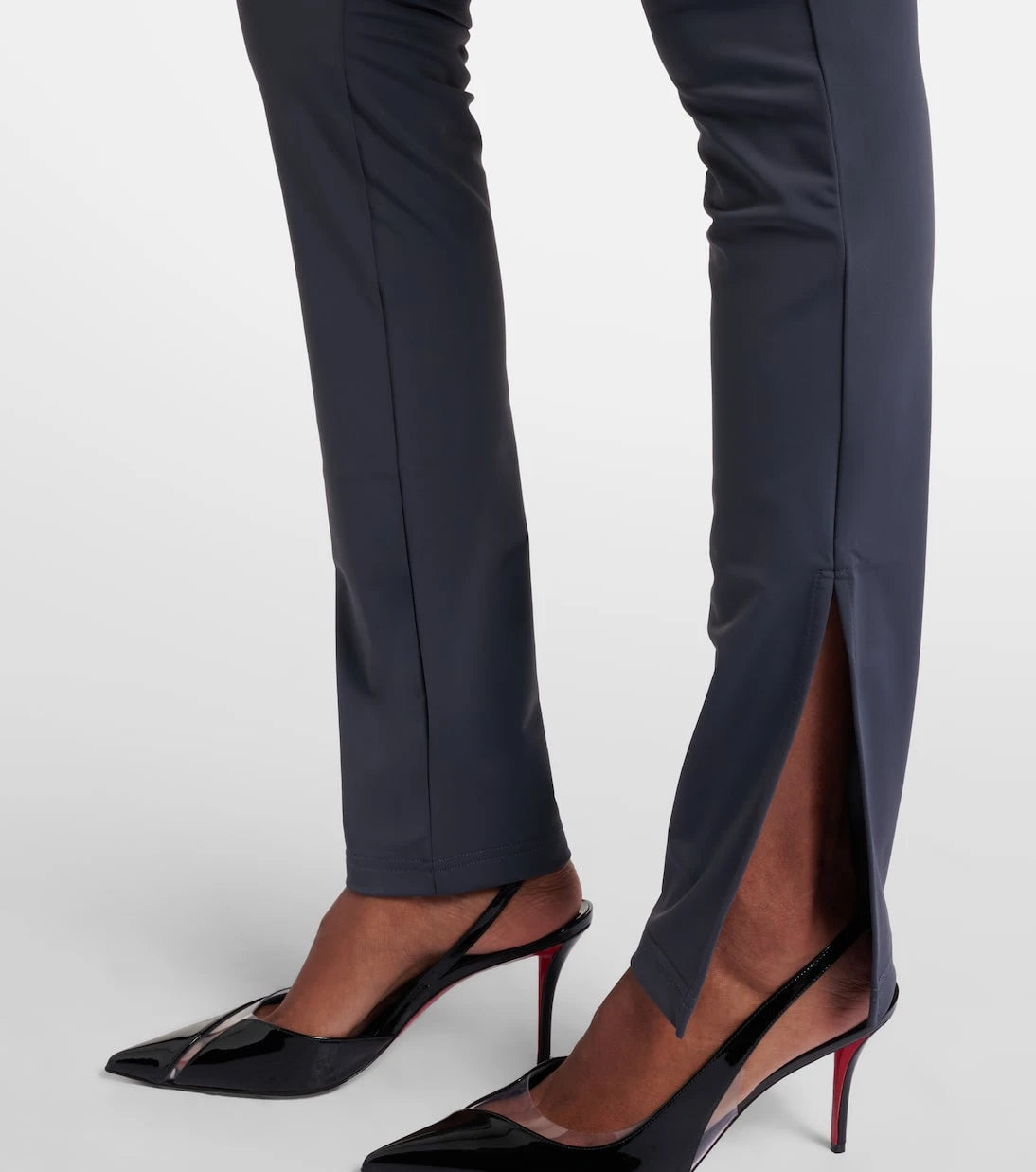 Courrèges - Belted jersey pants