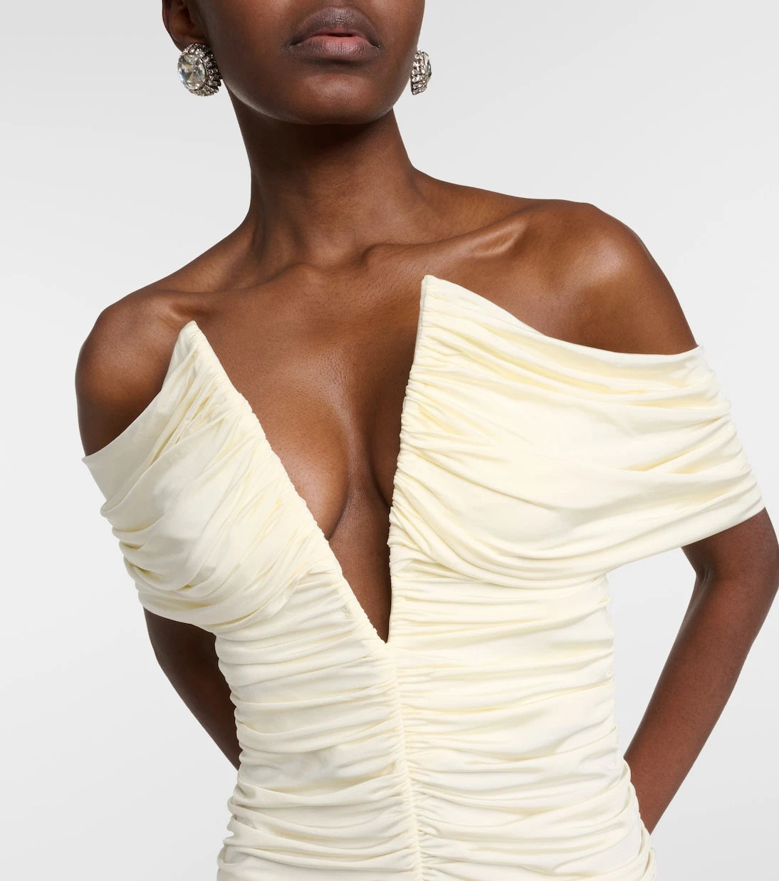 Magda Butrym - Draped off-shoulder minidress