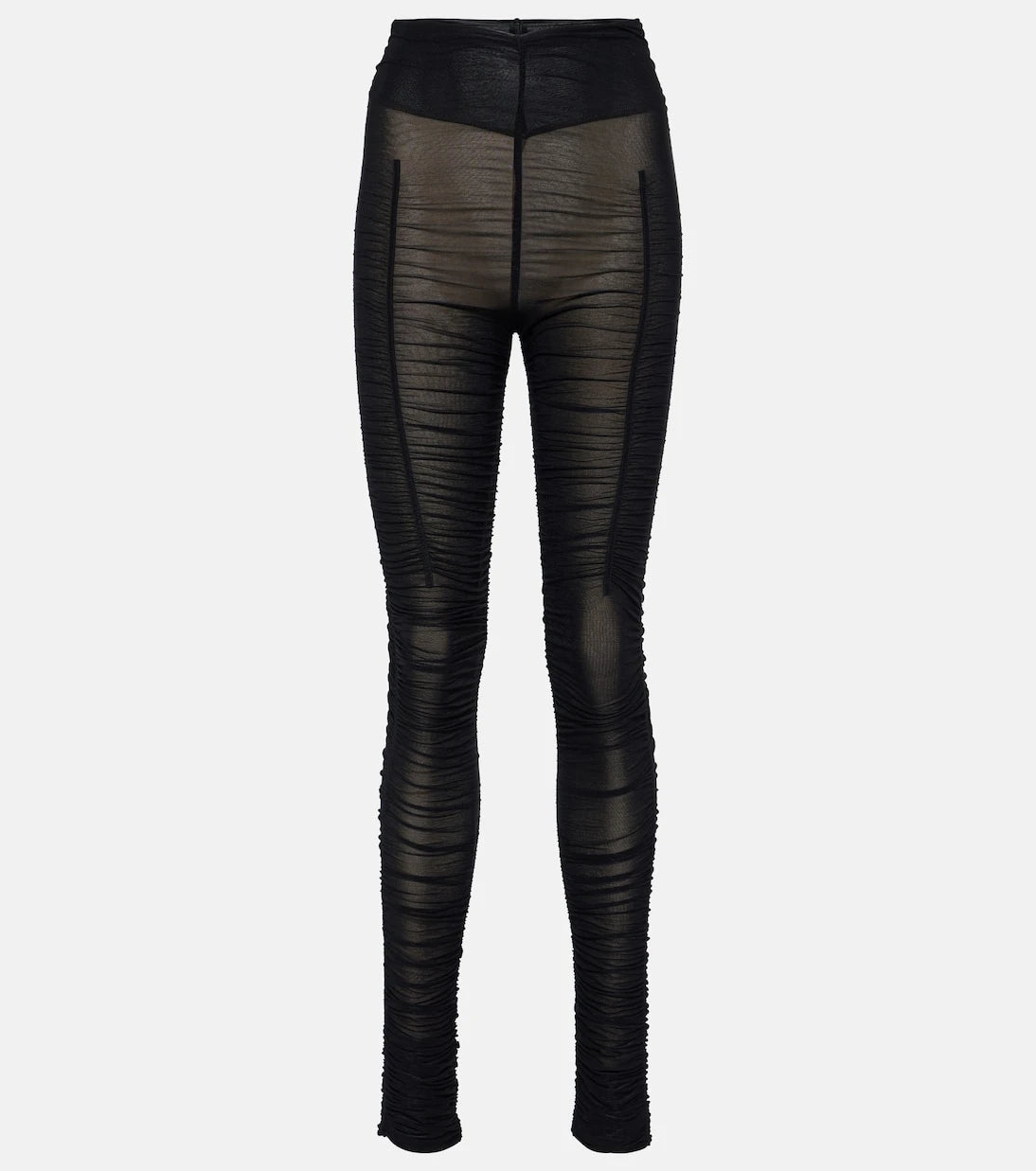 KNWLS - Ocilia gathered mesh slim pants