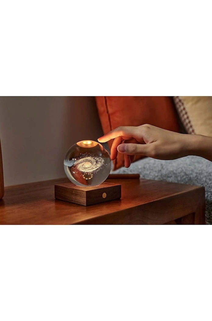 Led лампа Gingko Design Amber Crystal Light Galaxy