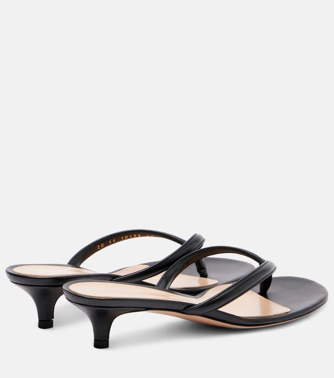 Gianvito Rossi - Calypso 35 leather thong sandals
