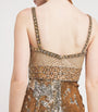 Jenny Packham Gold Embellished Only You Maxi Dress