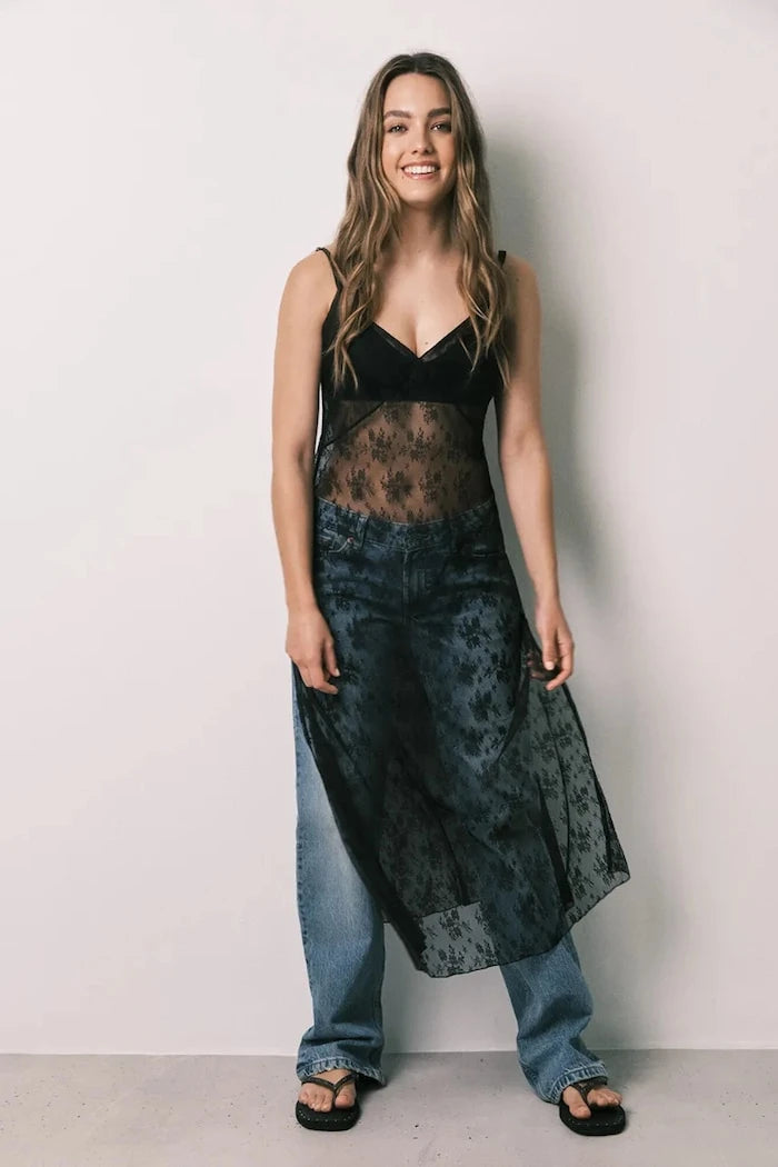 women'secret dantelli yazlık elbise