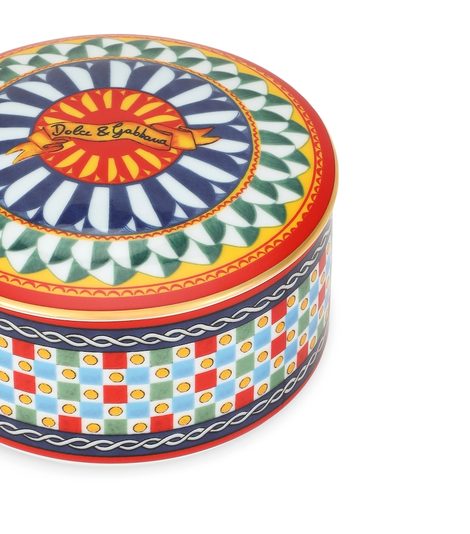 Dolce & Gabbana Casa Porcelain Carretto Trinket Box