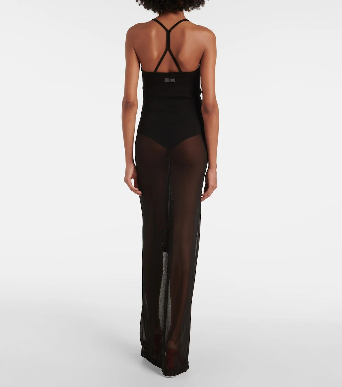 Jacquemus - La Robe Maille Nodo embellished gown