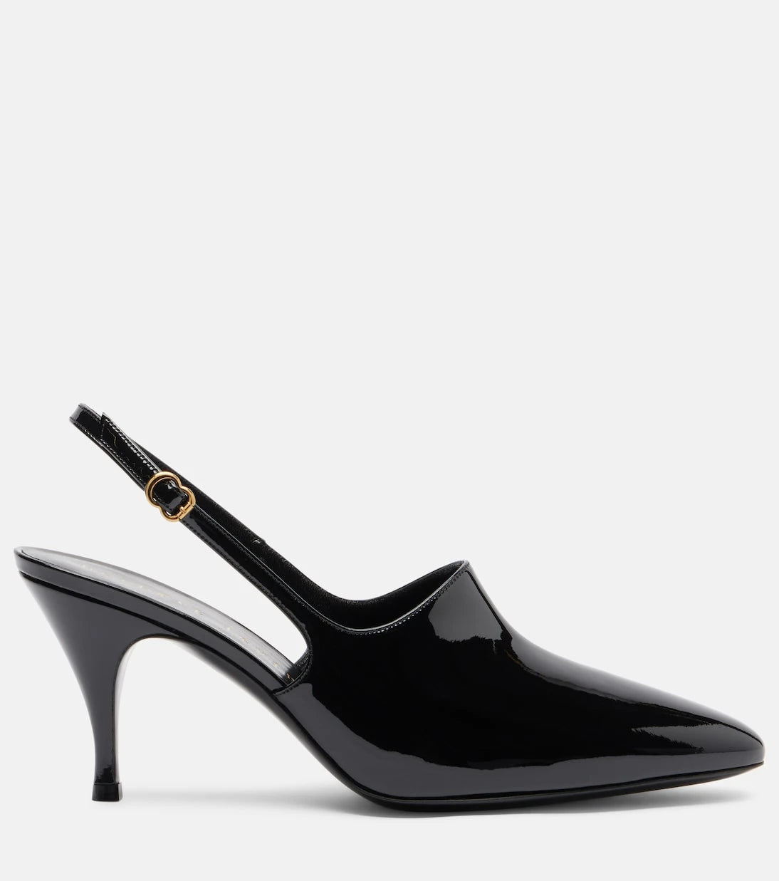 Herbert Levine - حذاء Slingback بكعب عالي من جلد الباتنت