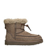 UGG Brown Suede Classic Mini Alpine Boots