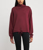 Varley Burgundy Cowl-Neck Betsy Sweatshirt