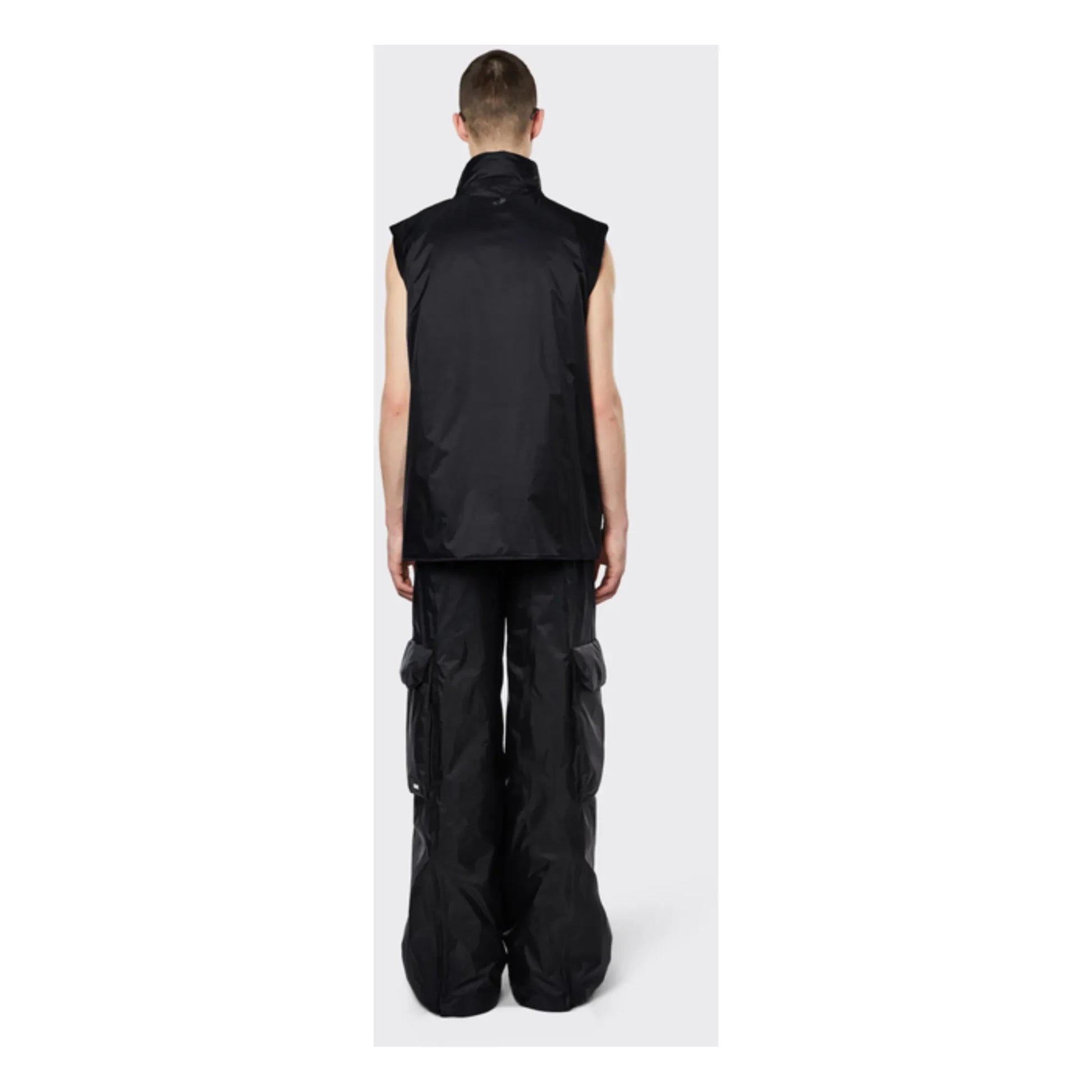 Rains - Quilted Waterproof Vest | Black
