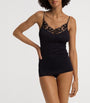 Black Mercerised Cotton Kalea Camisole