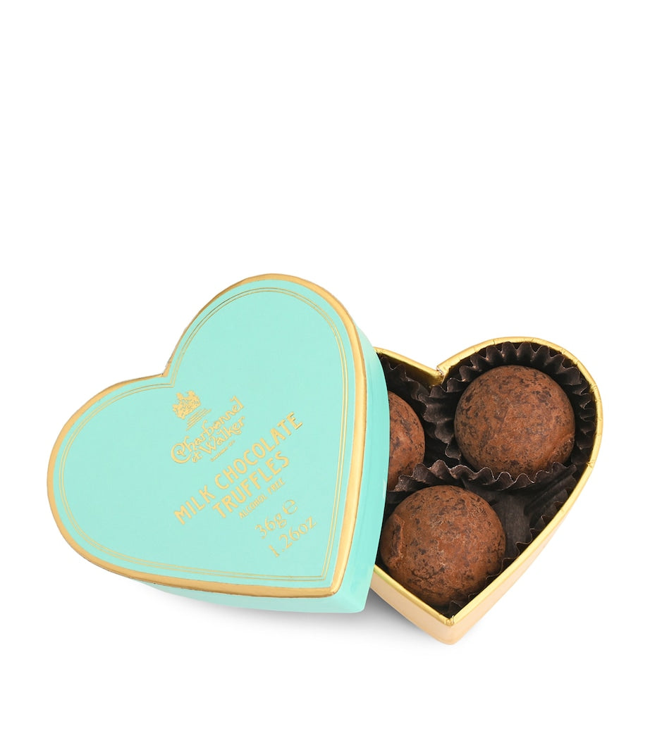 Milk Chocolate Truffles Mini Heart (34g)