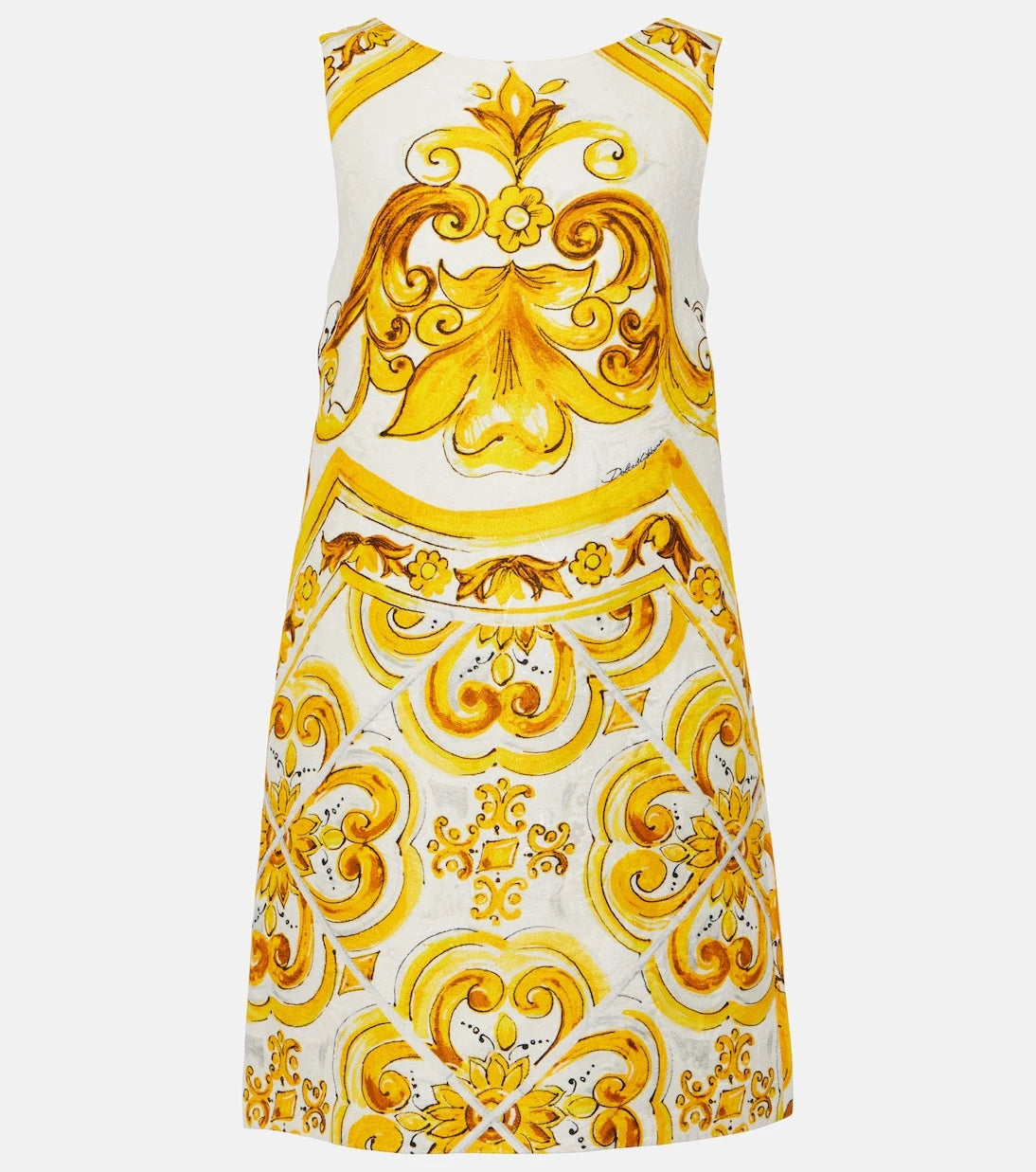 Dolce&Gabbana - Majolica minidress