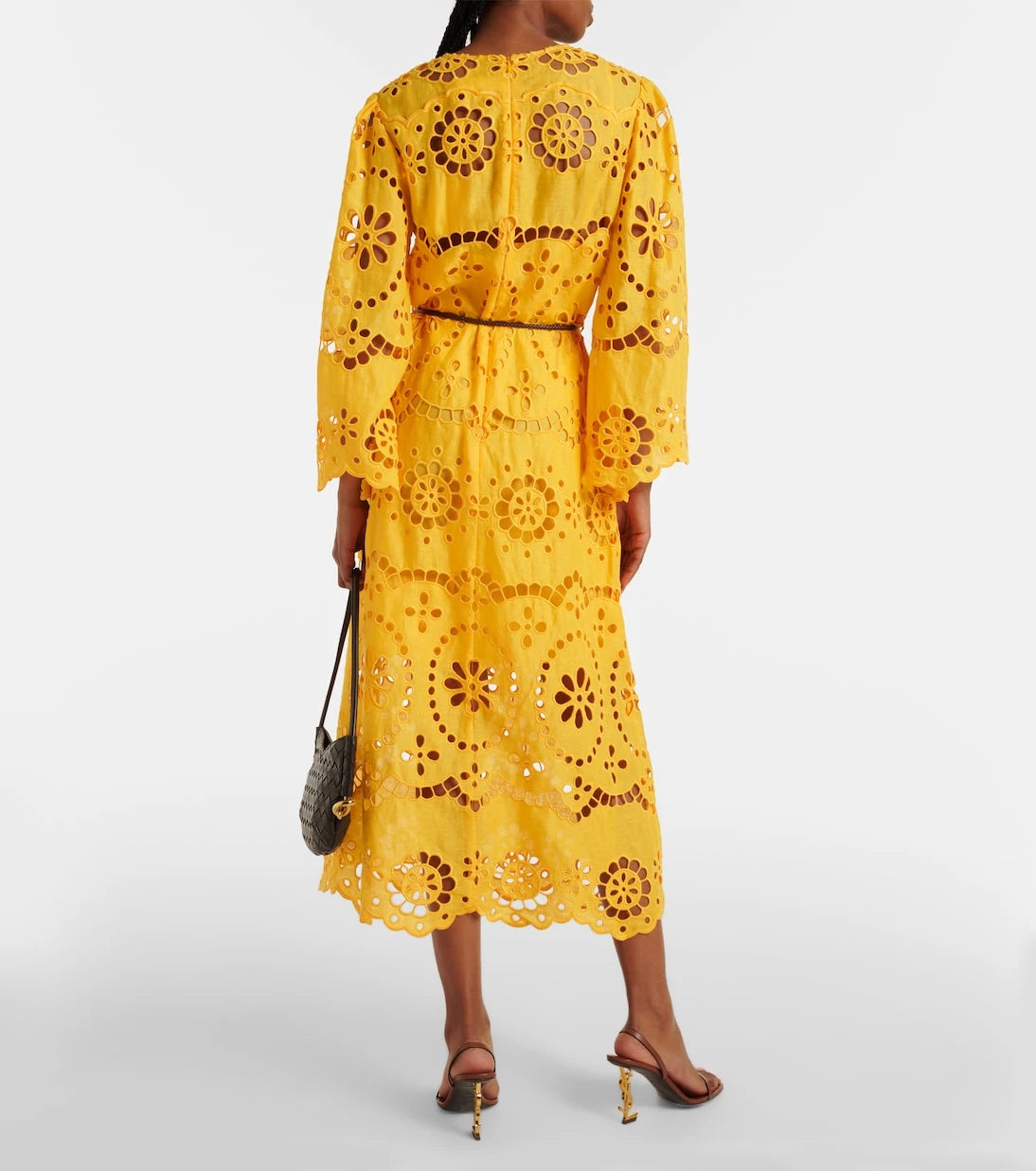 Zimmermann - Pop embroidered midi dress