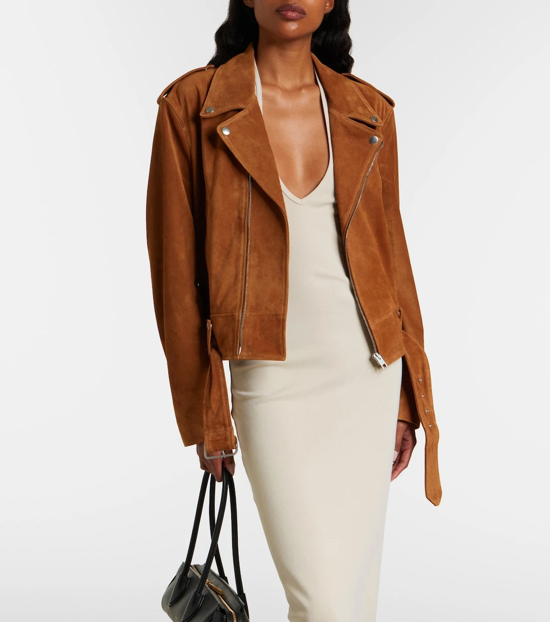 Nili Lotan - Evel suede biker jacket
