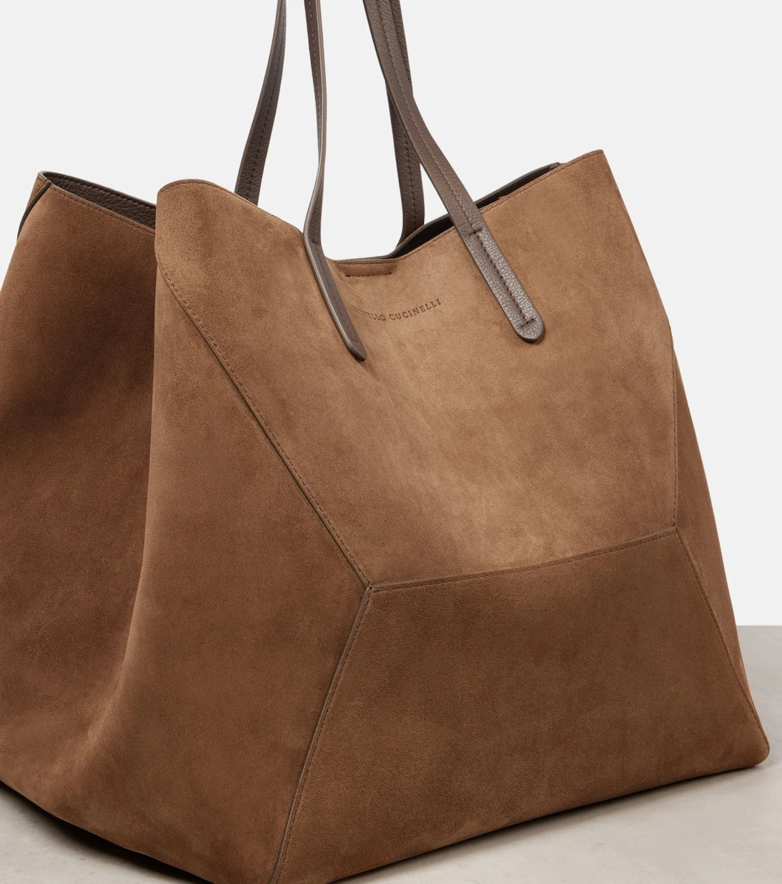 Brunello Cucinelli - BC Duo Large suede tote bag
