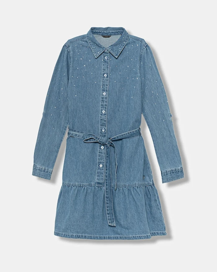 Guess Çocuk Denim Elbise