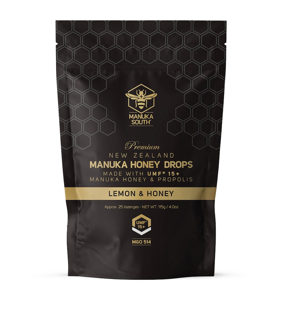 Manuka Honey UMF 15+ & Propolis Lemon Honey Drops (Pack of 25)