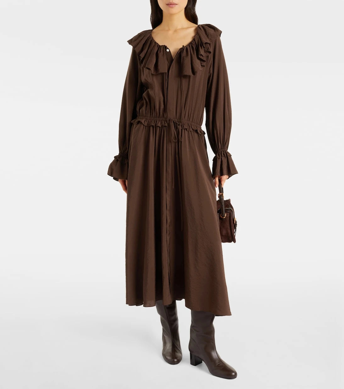 Polo Ralph Lauren - Ruffled midi dress