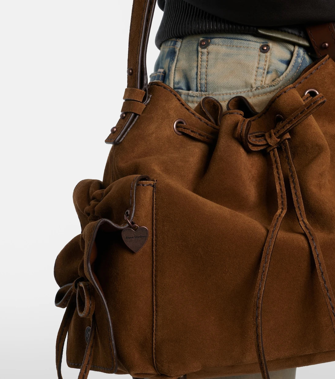 Acne Studios - Suede bucket bag