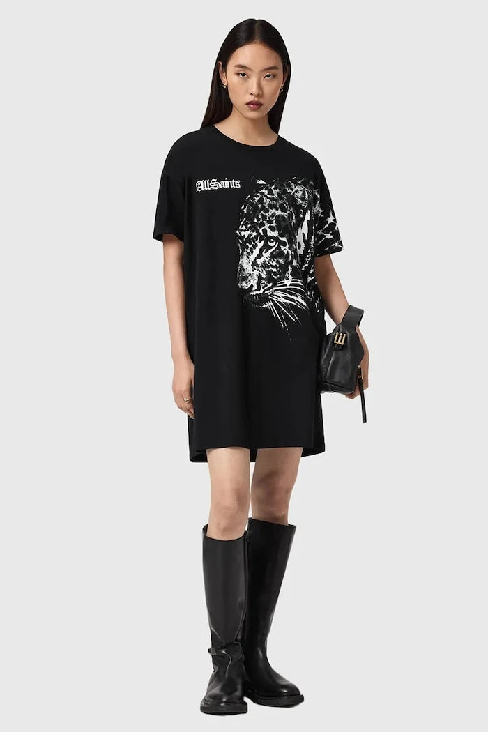 Памучна рокля AllSaints ZAYA