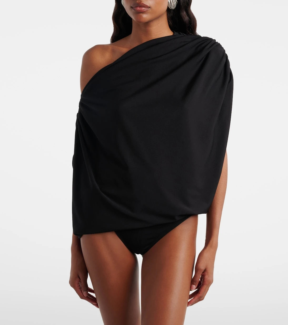 Wolford - Draped off-shoulder bodysuit