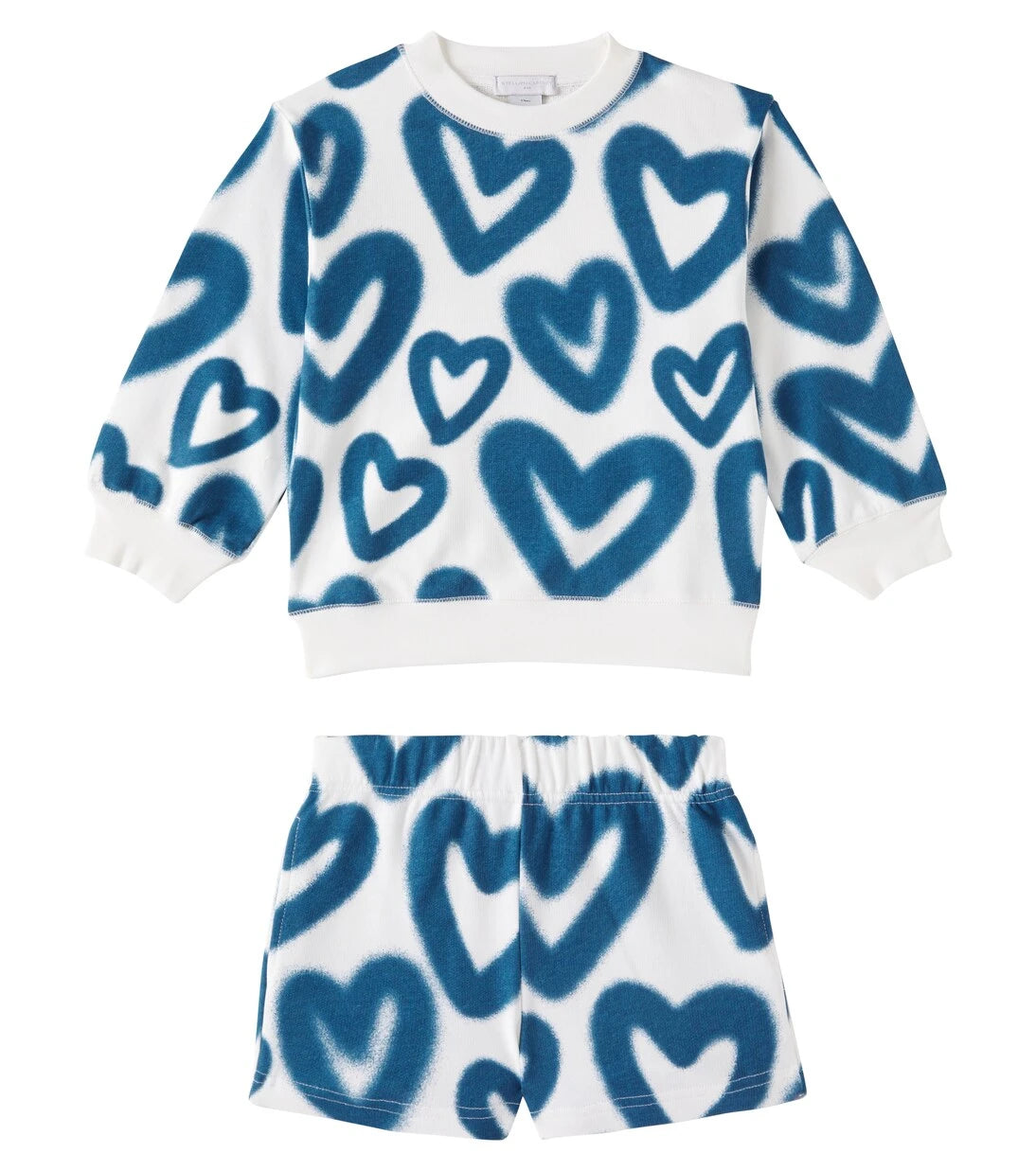 Stella McCartney Kids - Cotton sweatshirt and sweatpants set