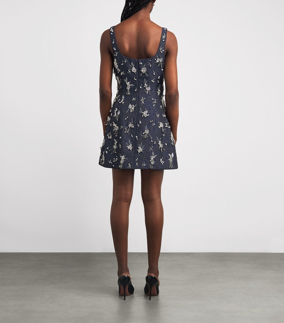 Embellished Viva Mini Dress