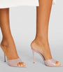 Gianvito Rossi Nude Elle Mules 105