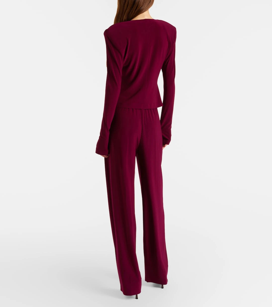 Norma Kamali - Pleated wide-leg pants