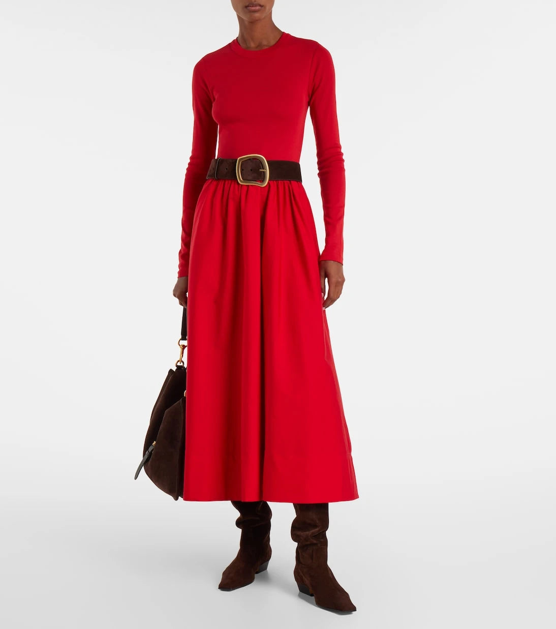 Polo Ralph Lauren - Cotton midi dress