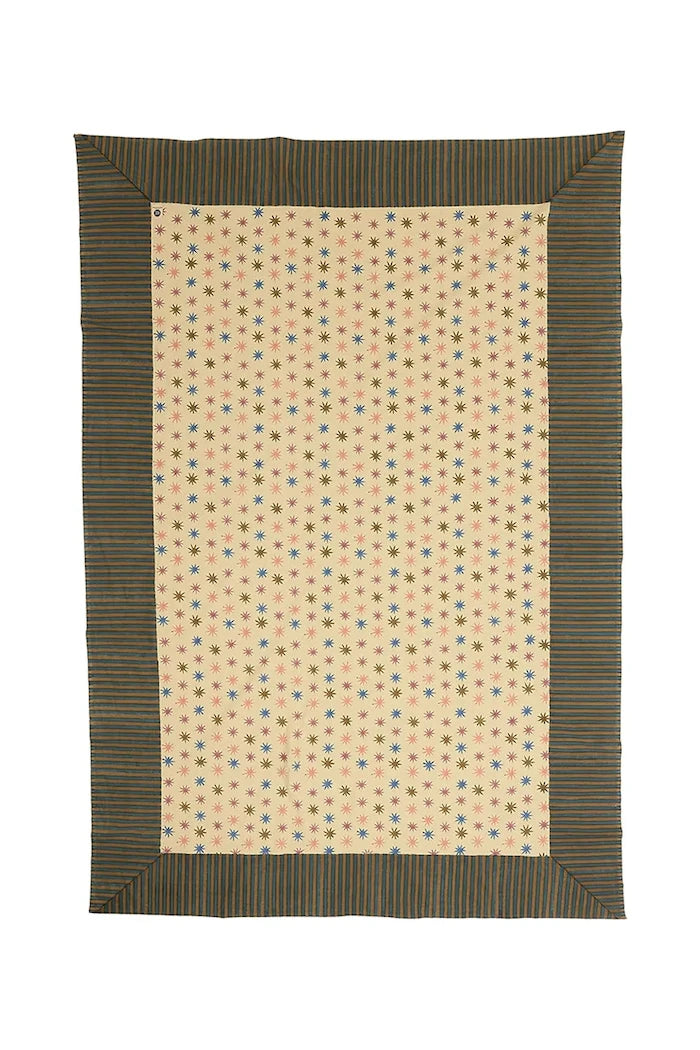 Памучно покривало Doing Goods Noa Star 220 x 140 x 0,2 cm