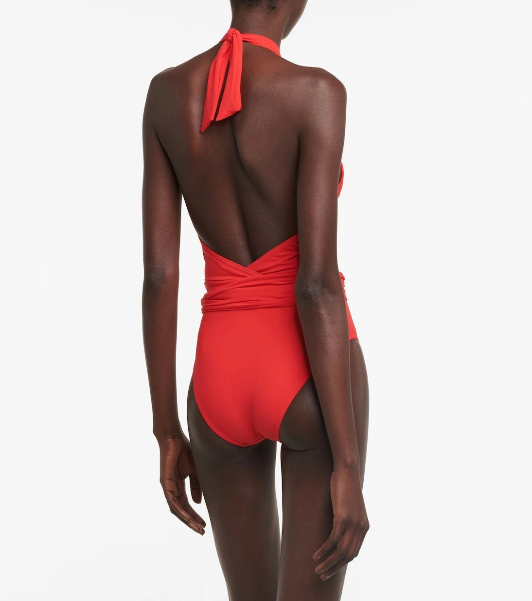Karla Colletto - Cutout halterneck swimsuit