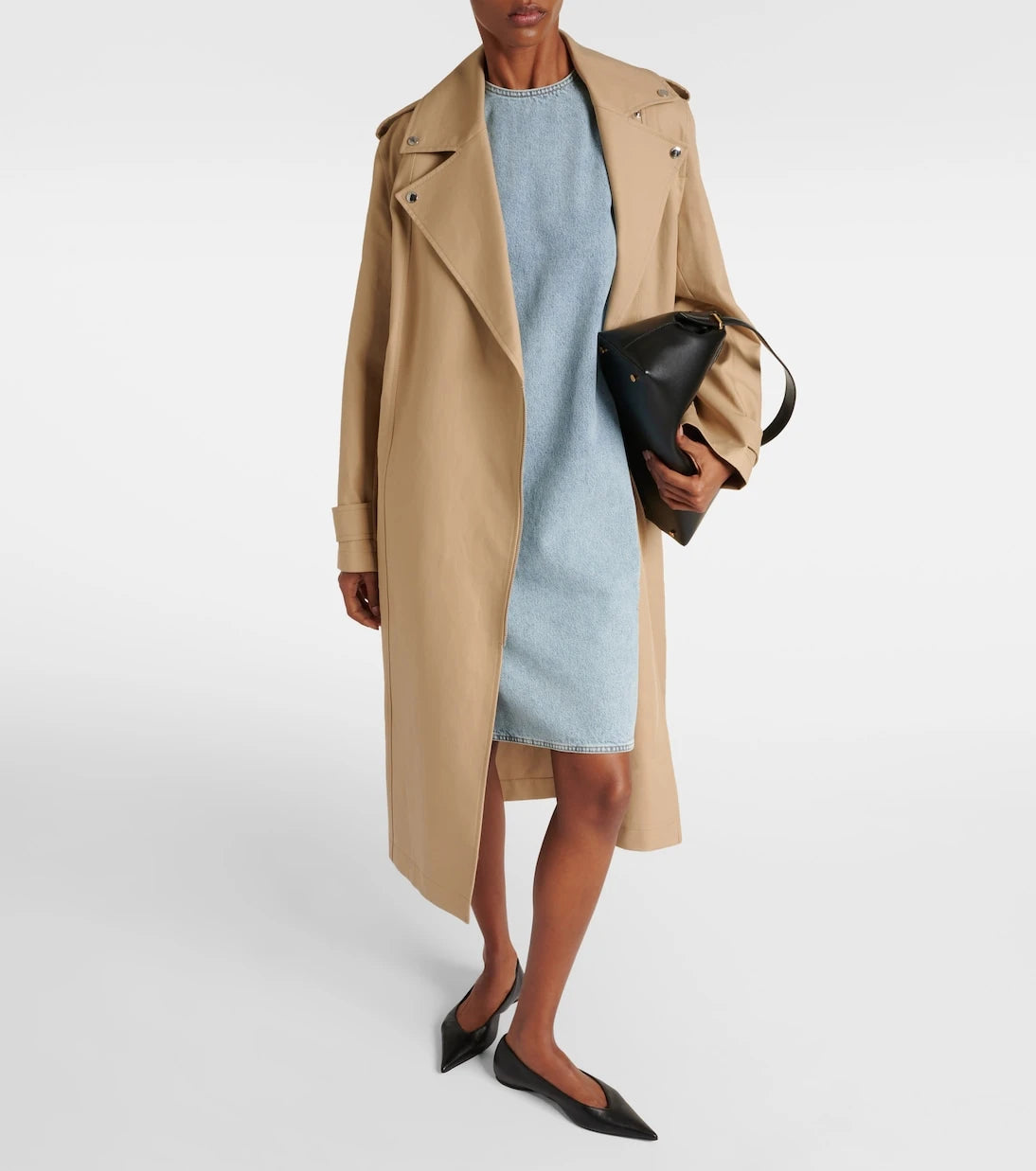 Toteme - Denim midi dress