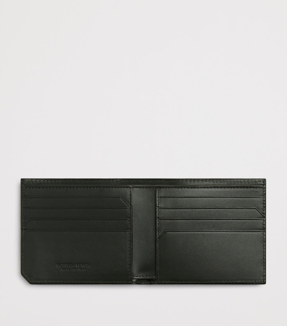 Bottega Veneta Leather Intrecciato Piccolo Bifold Wallet