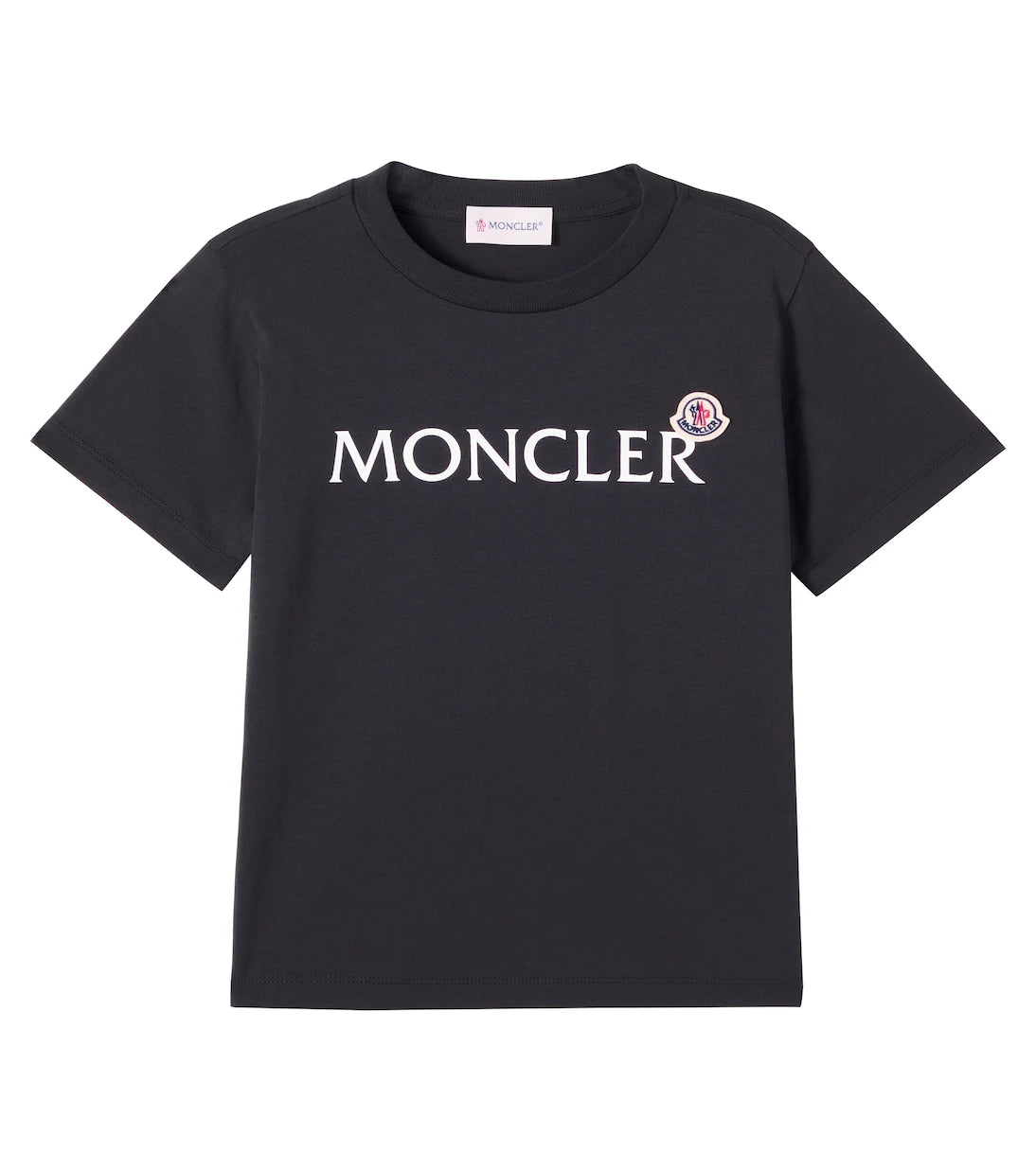 Moncler Enfant - Logo cotton jersey T-shirt