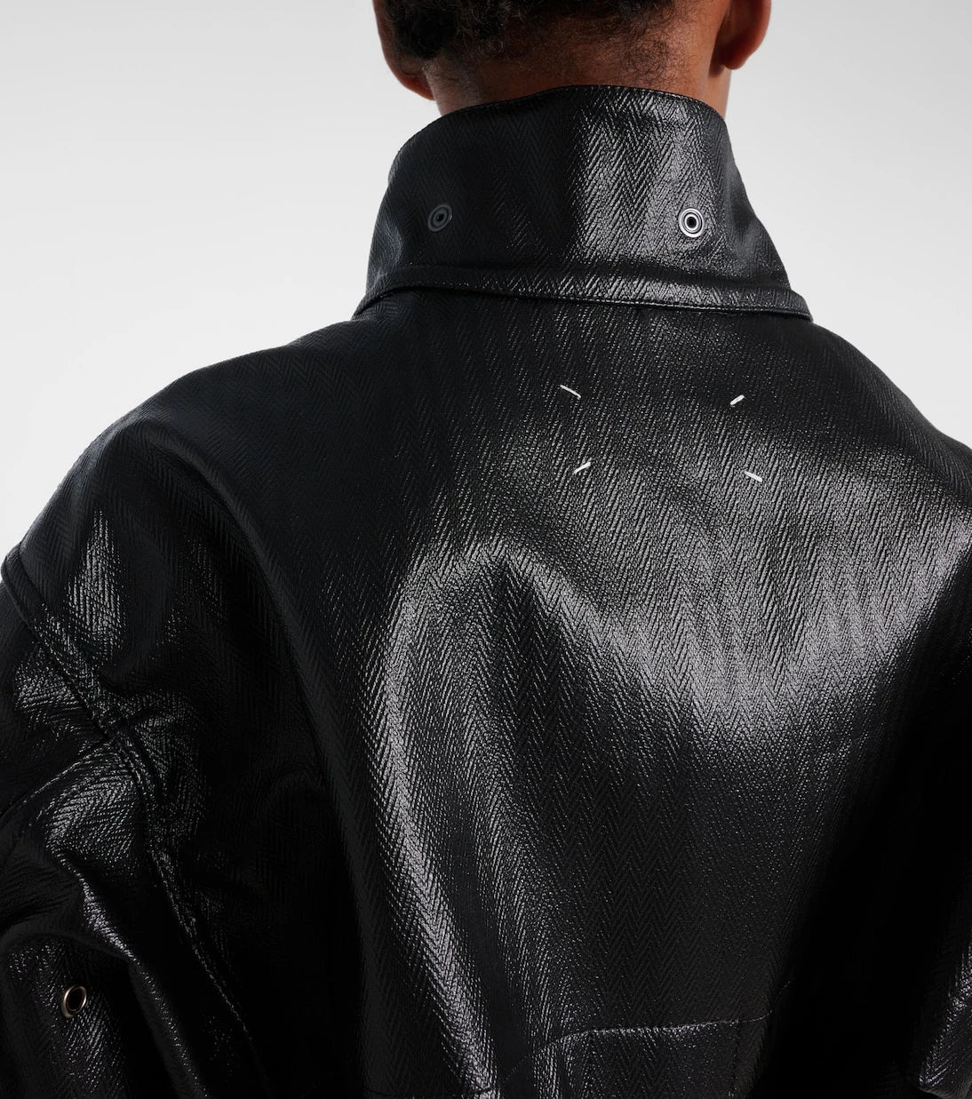 Maison Margiela - Herringbone cotton jacket