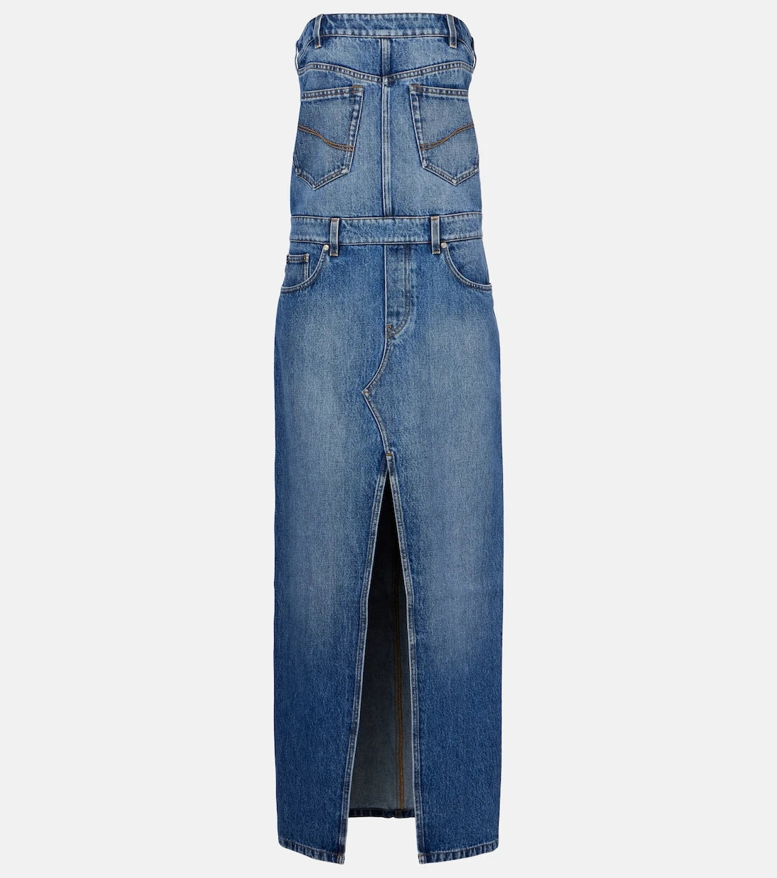 Stella McCartney - Kot maksi elbise