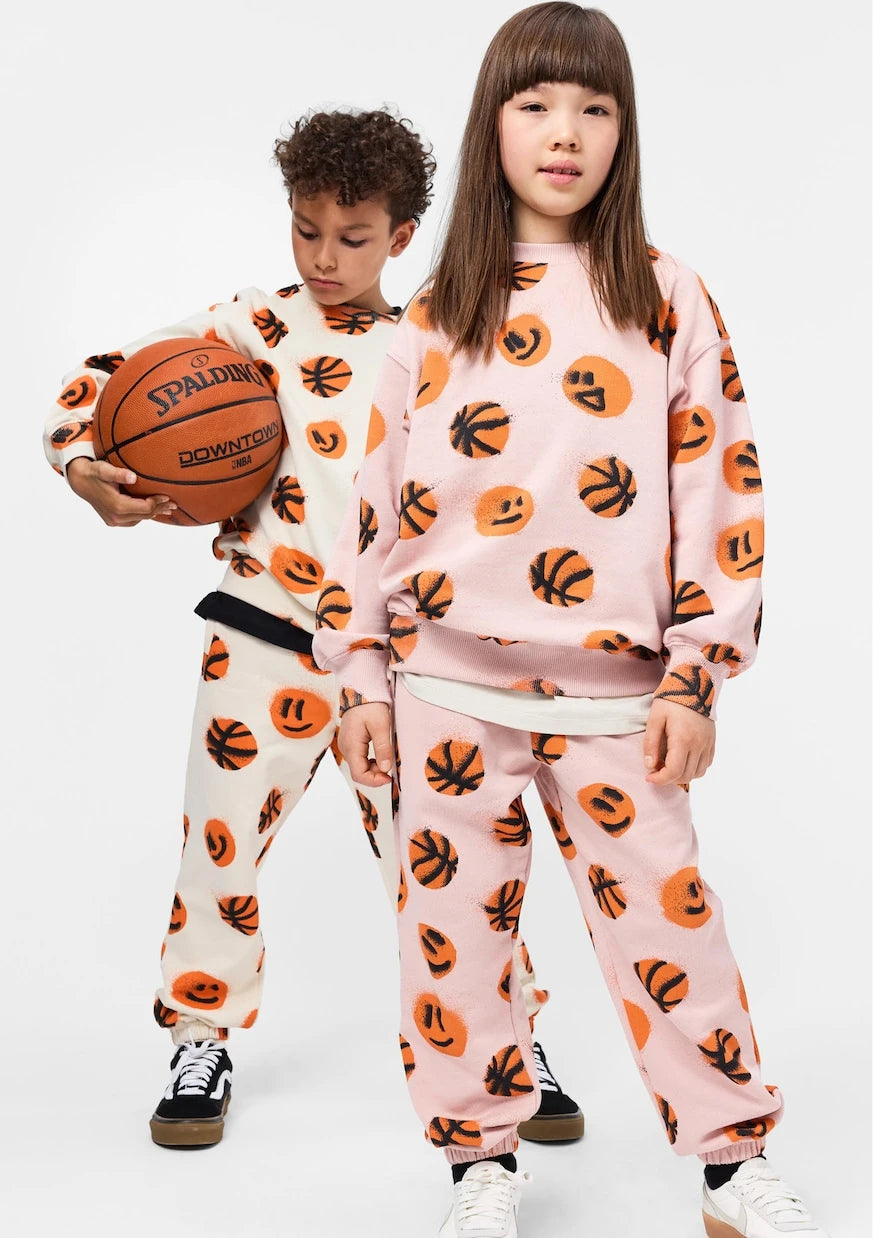 Molo - Adan printed cotton sweatpants