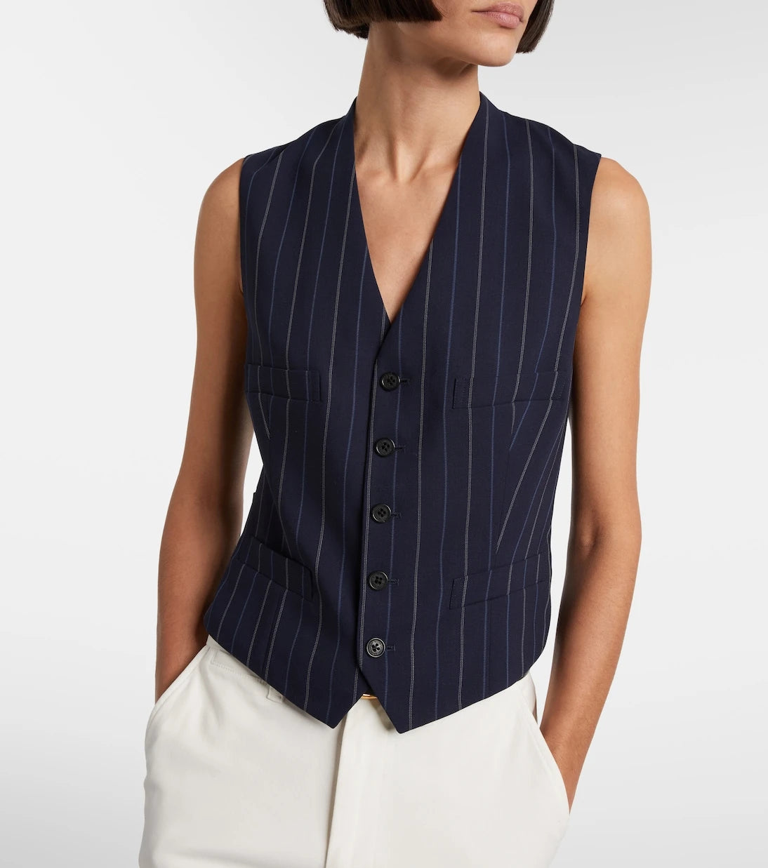 Ralph Lauren Collection - Striped wool vest