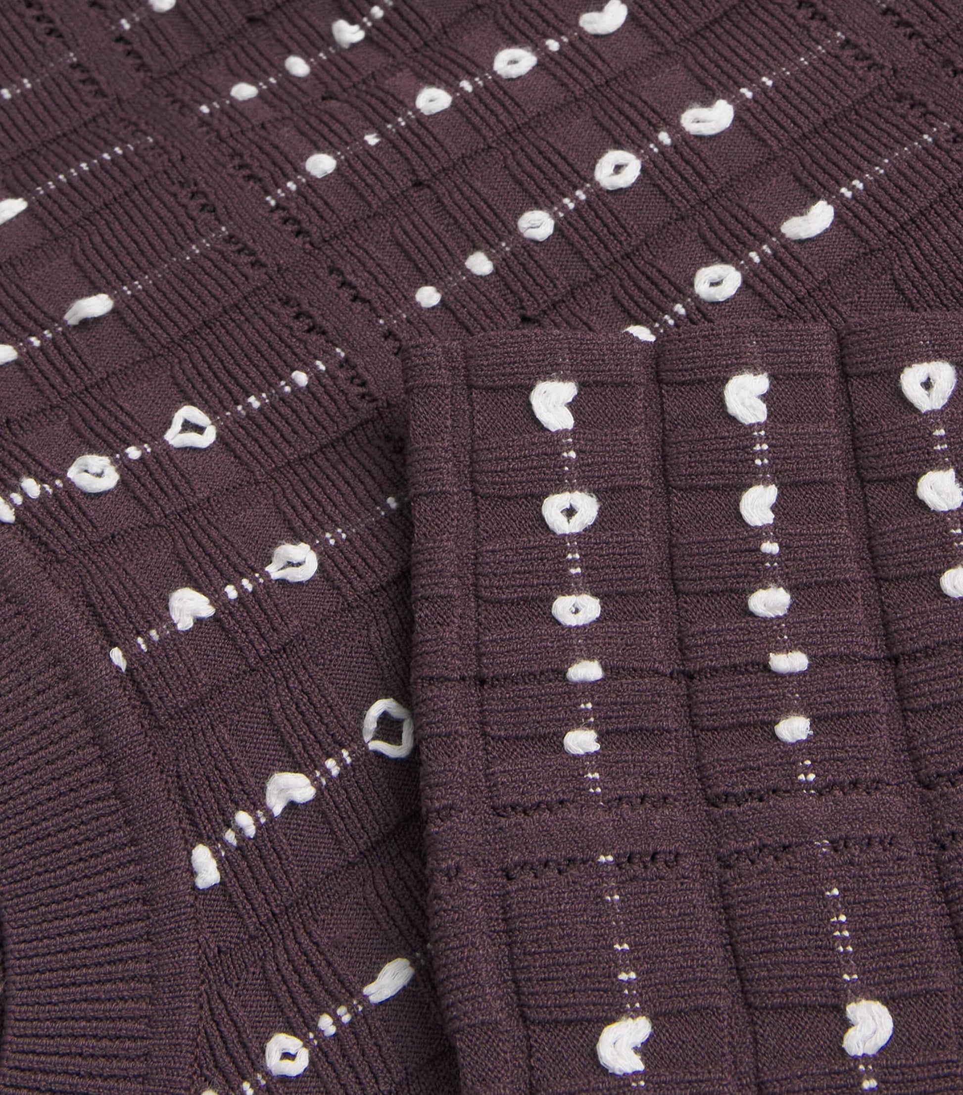 Multi Fragmented Stripes Dress