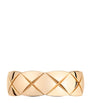 Small Beige Gold Coco Crush Ring