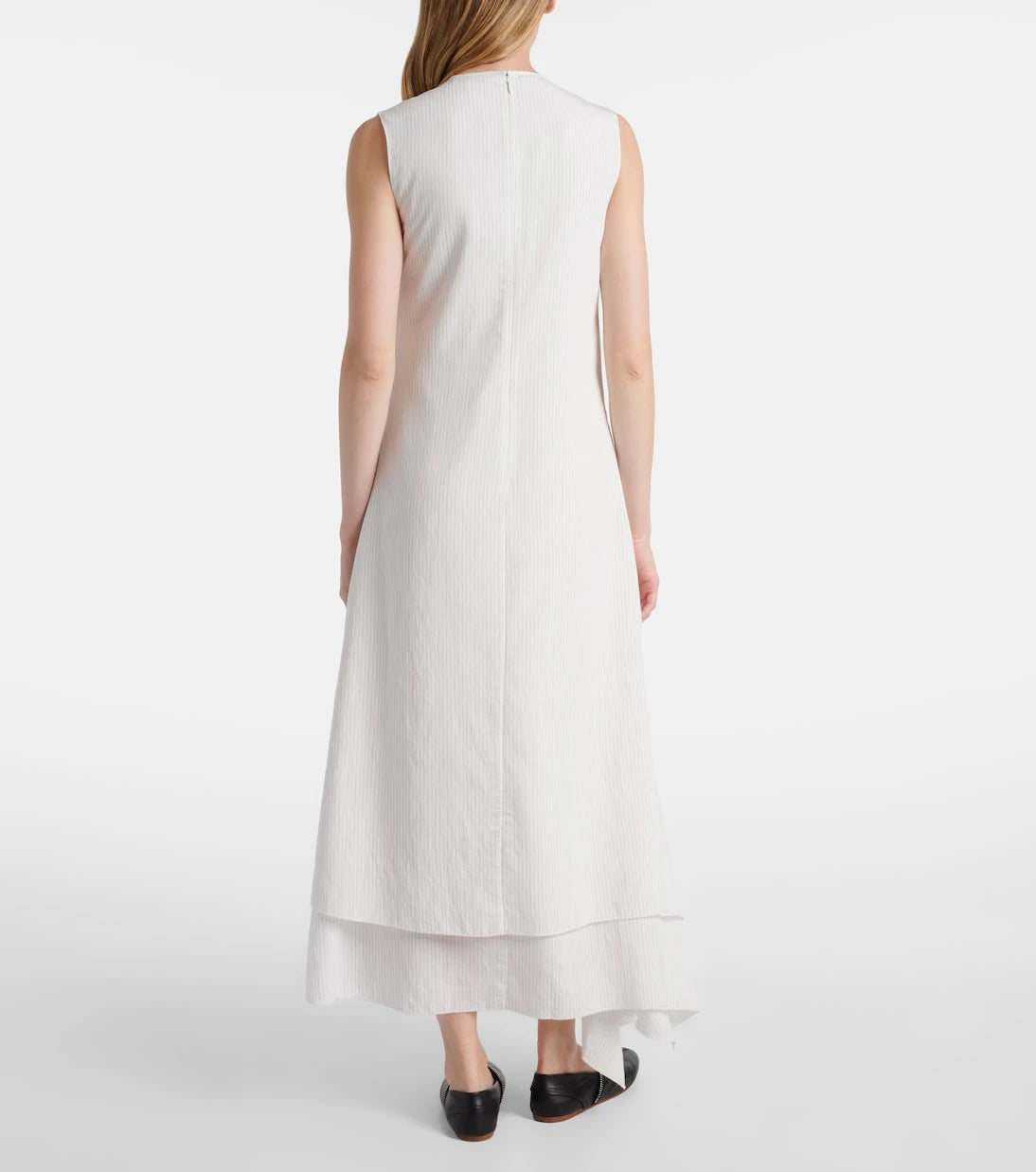 JW Anderson - Double-layered maxi dress